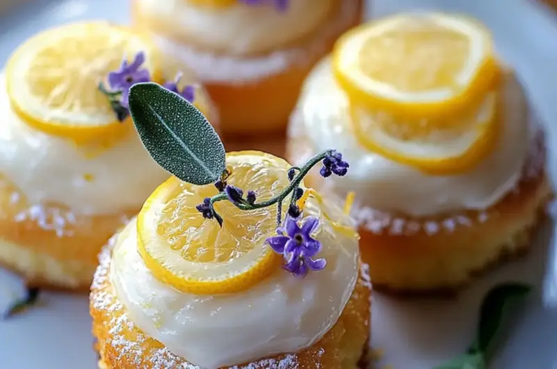 Mini Lemon Cakes