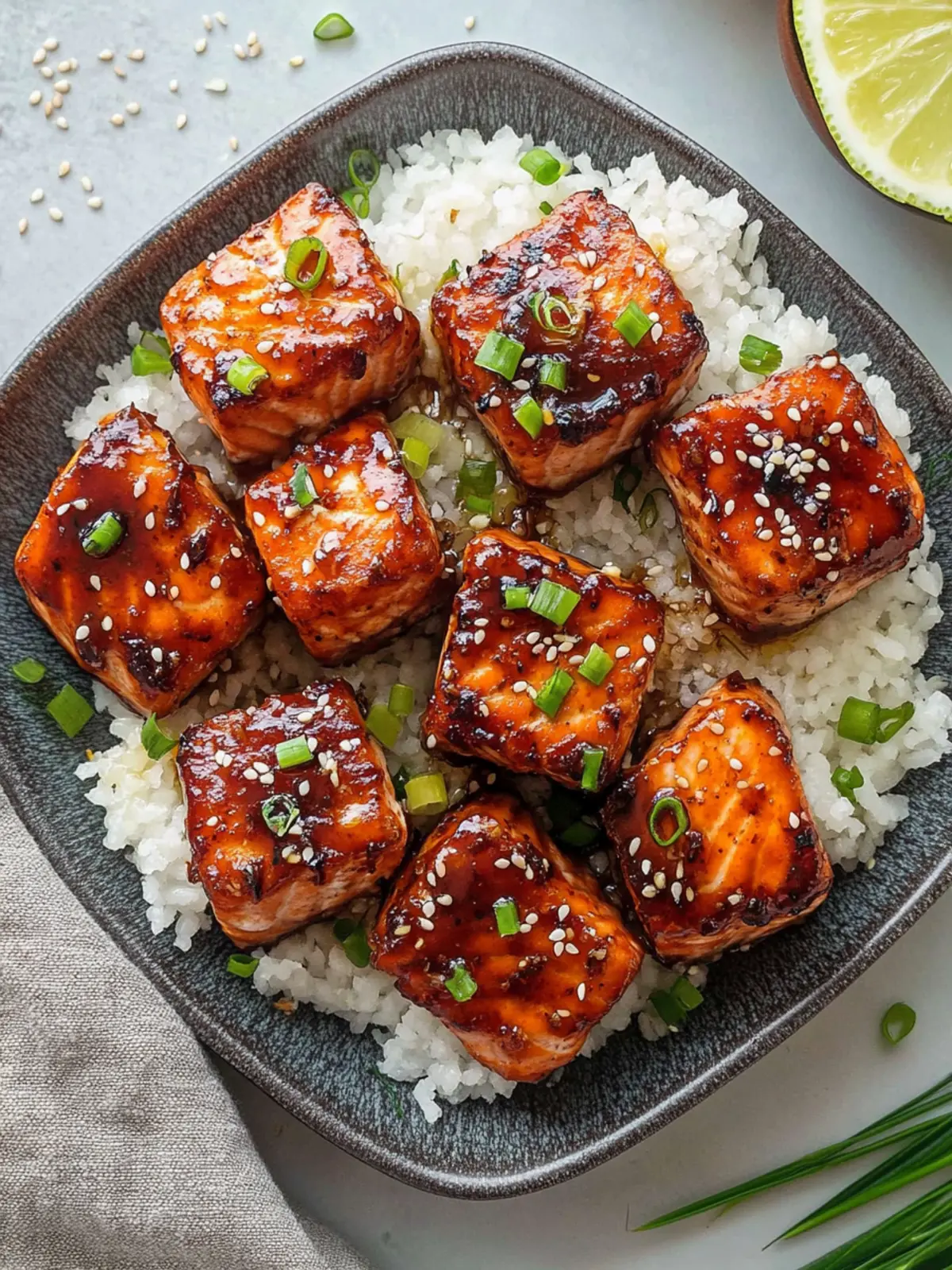 Honey Garlic Salmon Bites: Quick, Crispy & Irresistibly Yummy 4 Honey Garlic Salmon Bites