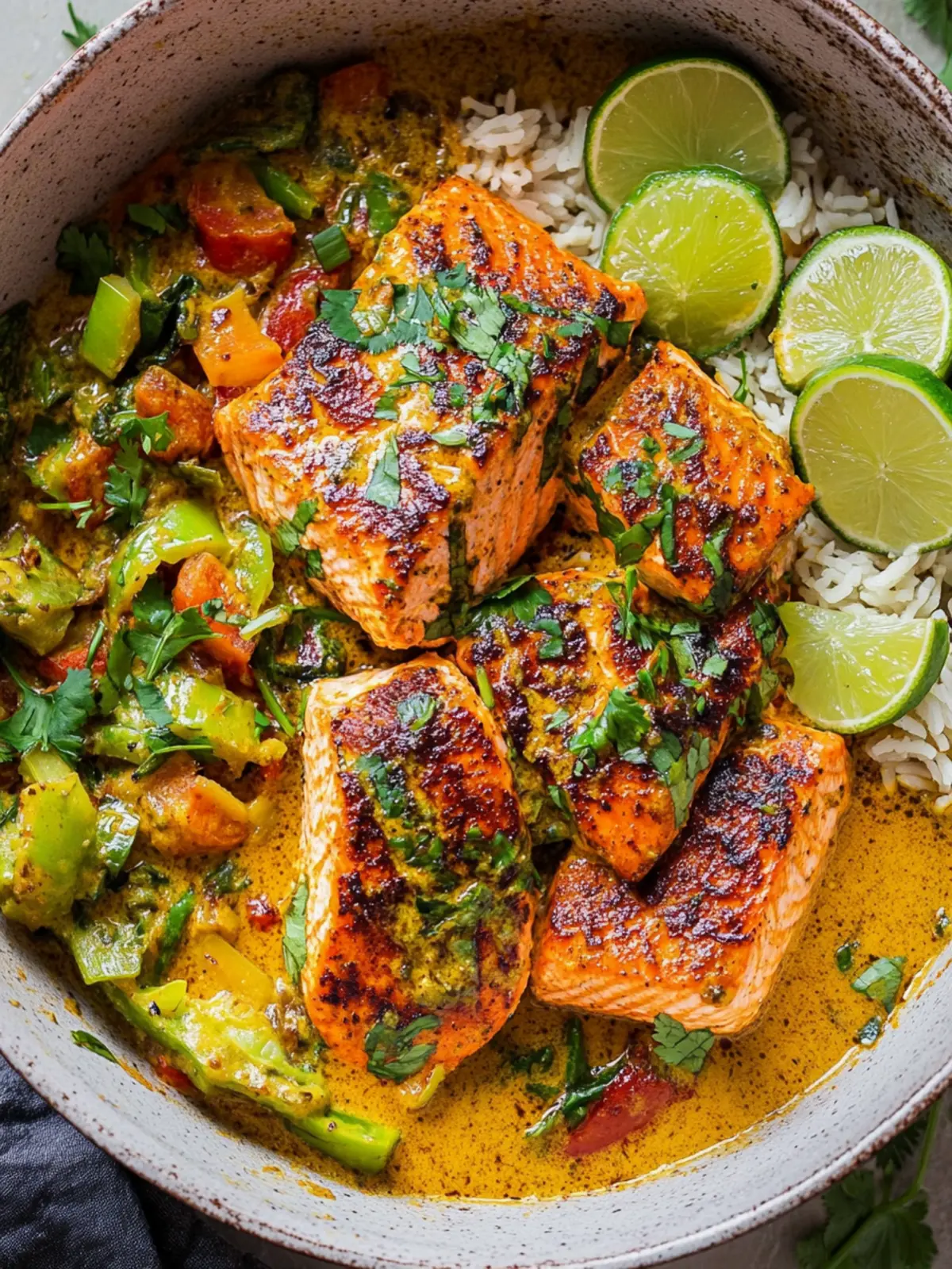 Caribbean-Style Coconut Curry Salmon: A Flavorful Delight 4 Caribbean-Style Coconut Curry Salmon