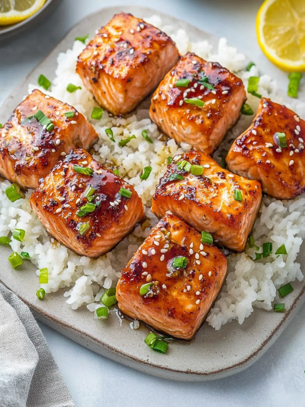 Honey Garlic Salmon Bites: Quick, Crispy & Irresistibly Yummy 5 Honey Garlic Salmon Bites