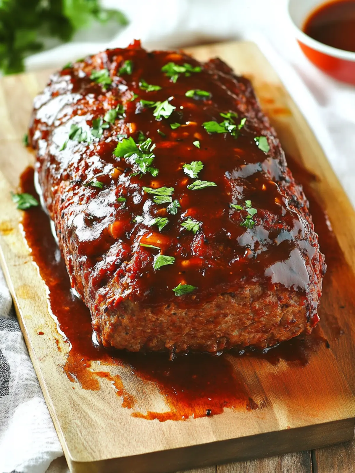 BBQ Meatloaf Bliss: Your New Family Dinner Favorite 3 BBQ Meatloaf