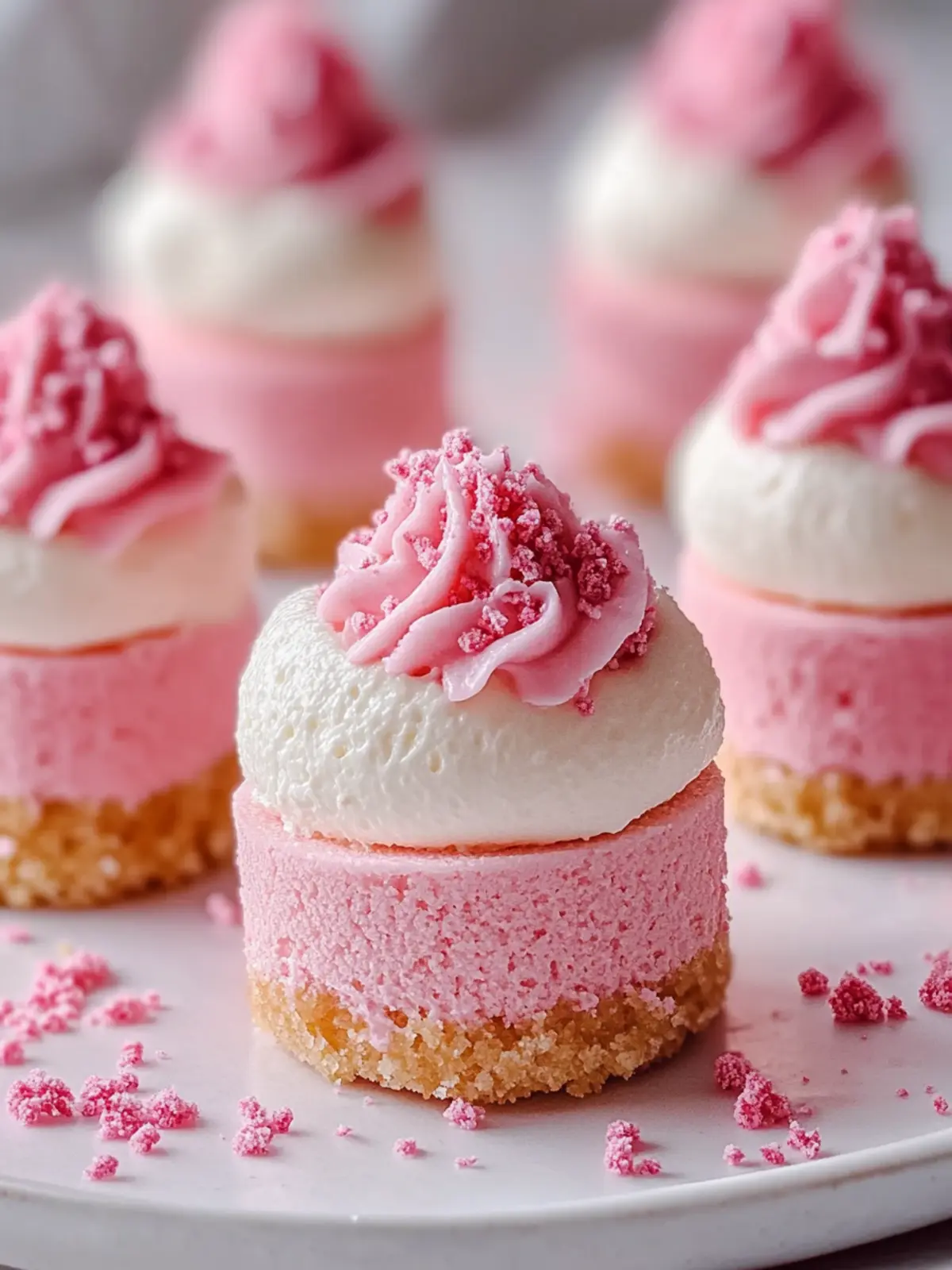 Pink Velvet Cheesecake Bites That Will Brighten Your Day 3 Pink Velvet Cheesecake Bites