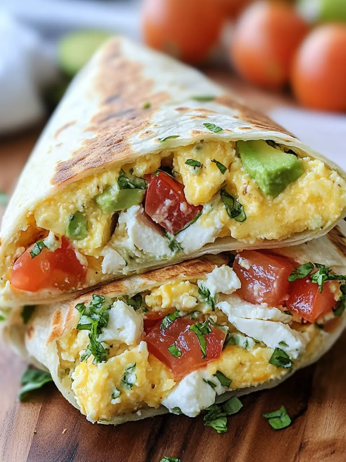 High-Protein Breakfast Wrap with Avocado for a Bright Start 5 High-Protein Breakfast Wrap
