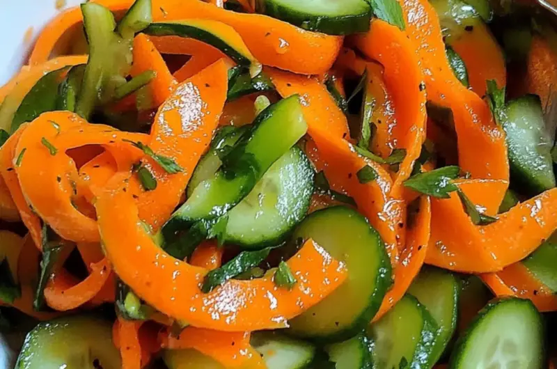 Cucumber and Carrot Salad