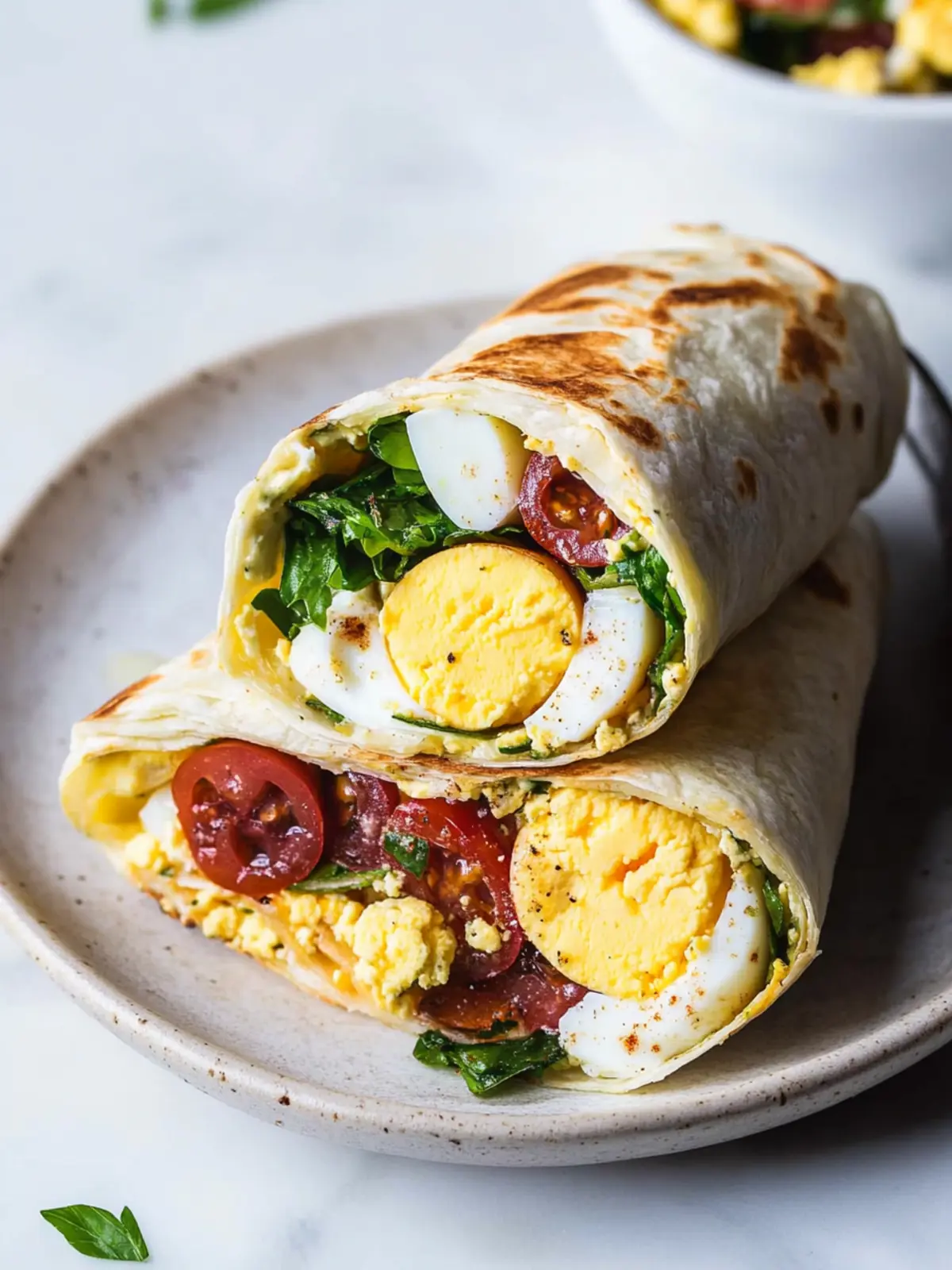 Delicious Mediterranean Egg Wrap for a Flavorful Start 3 Mediterranean Egg Wrap