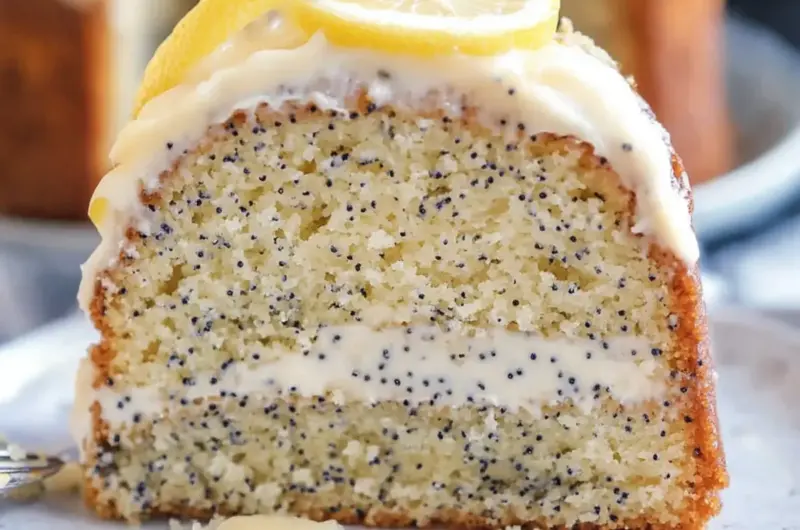 Lemon Poppy Seed Cake