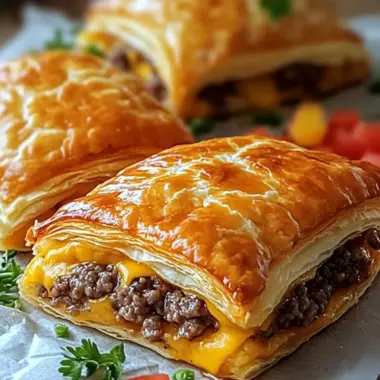 Melt-in-Your-Mouth Cheeseburger Pockets for Quick Dinners 9 Cheeseburger Pockets