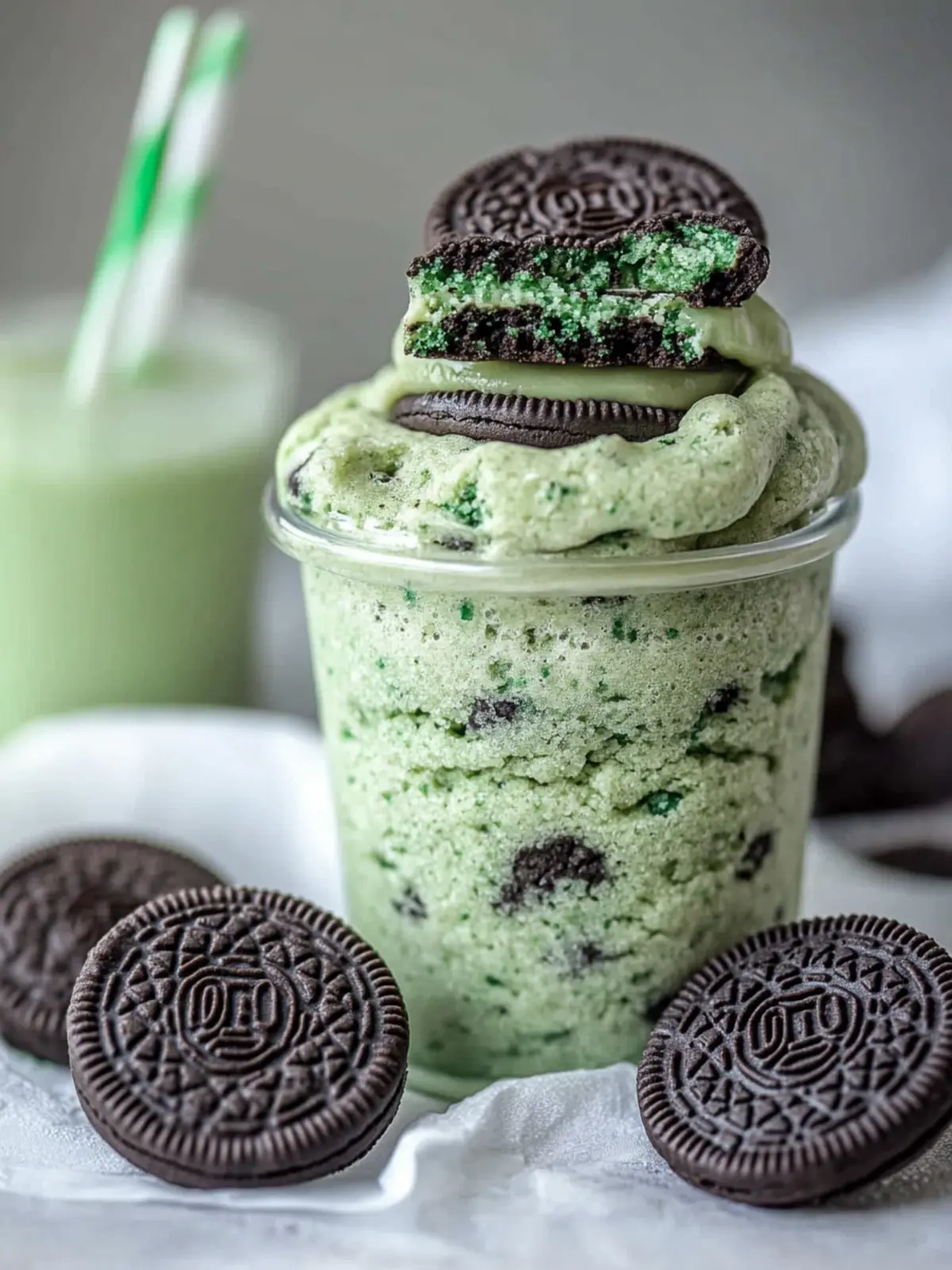 Oreo Shamrock Shake Cookies for a Festive Minty Treat 5 Oreo Shamrock Shake Cookies
