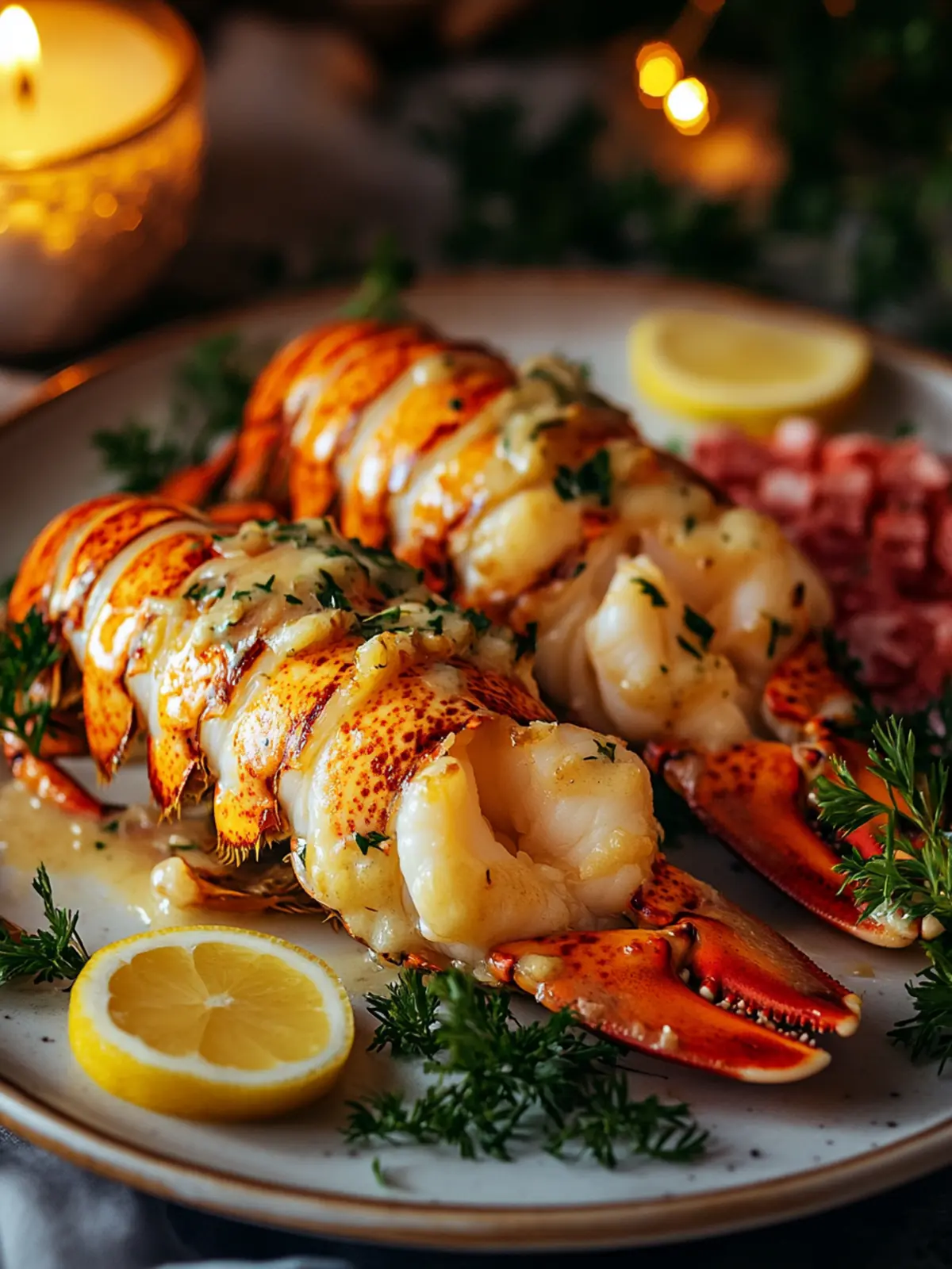 Lobster Tail with Garlic Butter: The Ultimate Flavor Boost 2 Lobster Tail with Garlic Butter