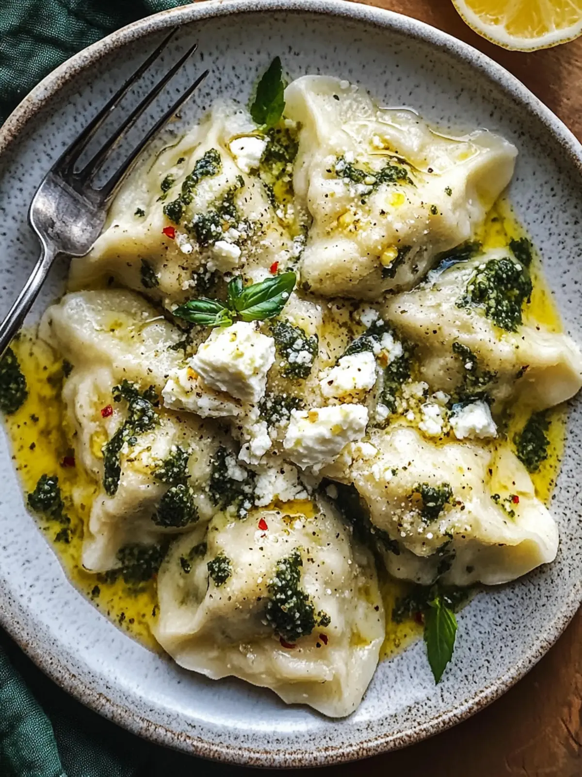 Delicious Homemade Feta Dumplings: Comfort Food Bliss 2 Feta Dumplings