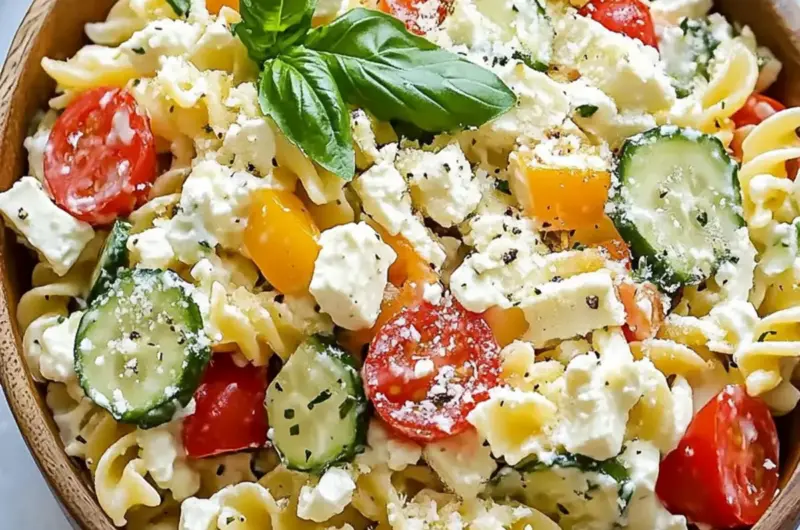 Cottage Cheese Pasta Salad