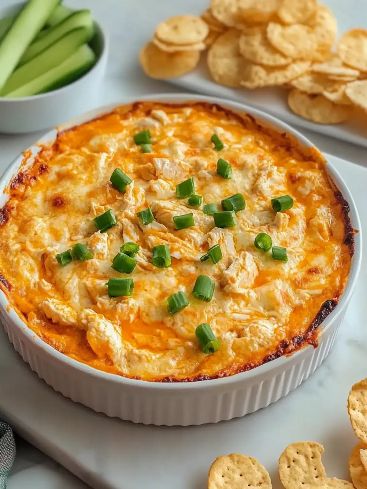 Irresistible Simple Buffalo Chicken Dip Everyone Will Love 2 Simple Buffalo Chicken Dip