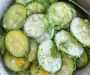 Zesty Pickle Juice Ranch Cucumber Salad for Hot Summer Days