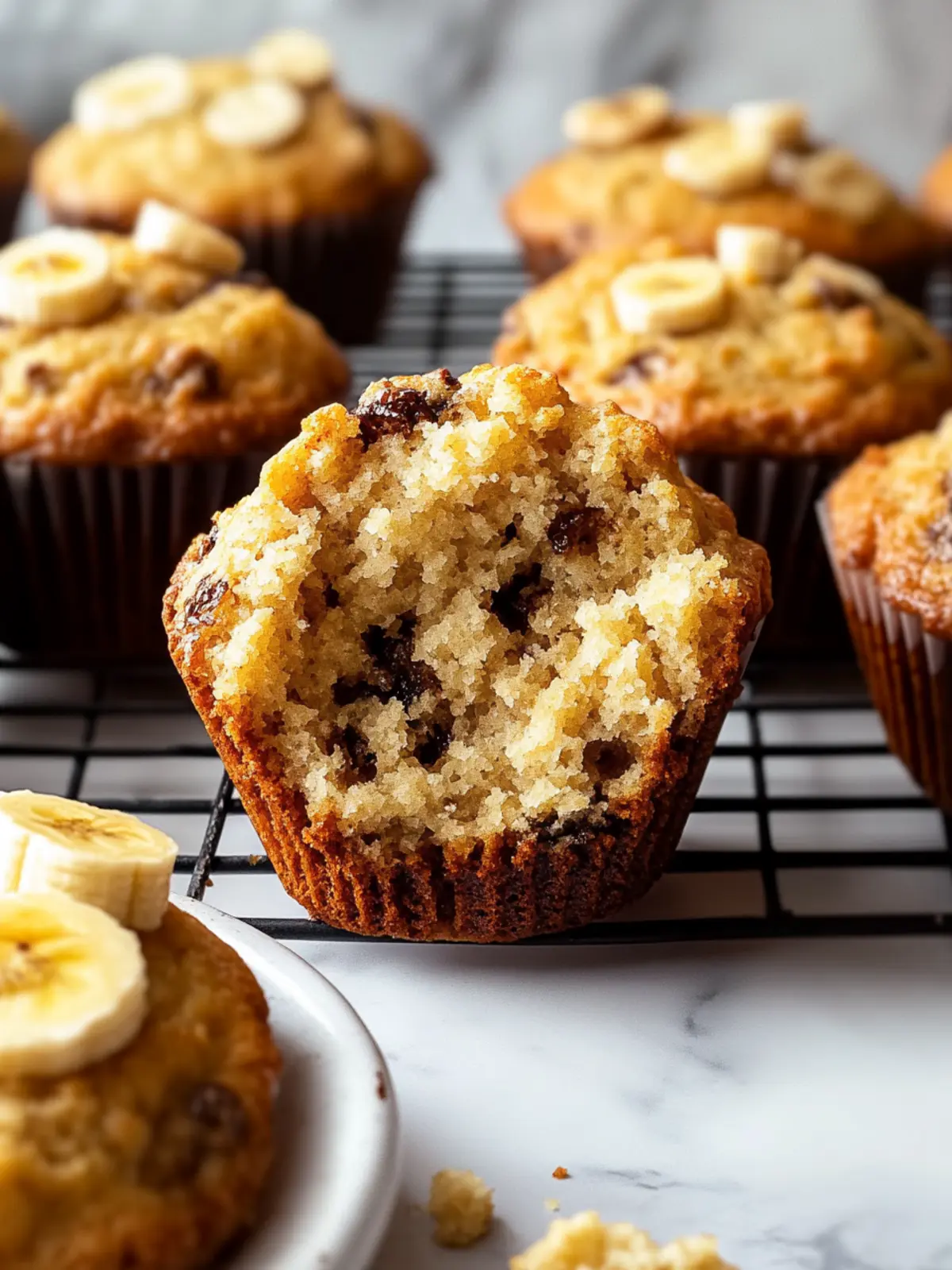 Fluffy Banana Bread Muffins Your New Favorite Breakfast Treat 4 Fluffy Banana Bread Muffins