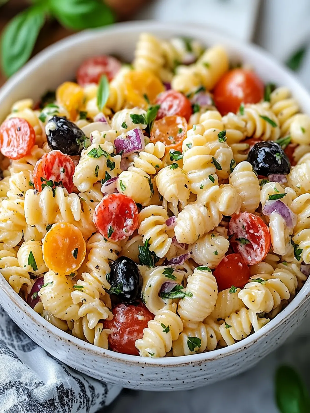 Retro Pasta Salad: A Nostalgic Twist on Your Summer BBQ 3 Retro Pasta Salad