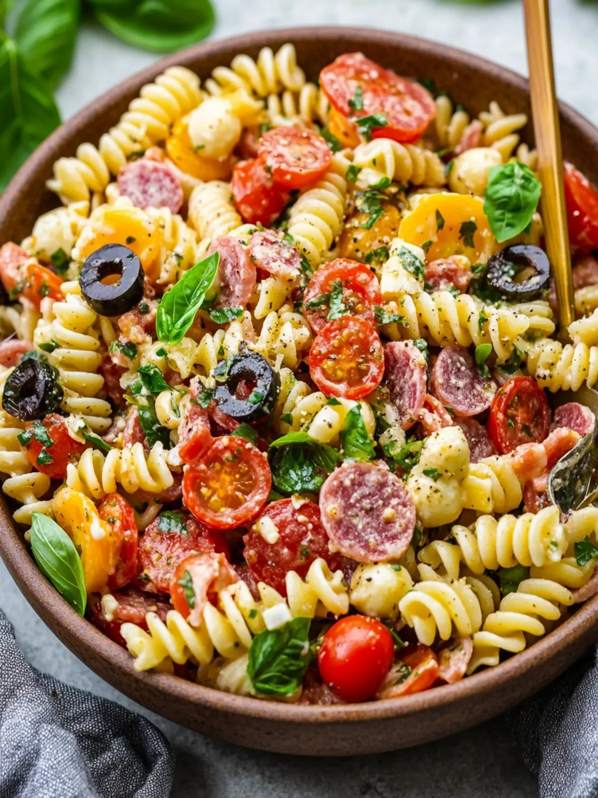 Zesty Italian Antipasto Pasta Salad for Perfect Potlucks 5 Italian Antipasto Pasta Salad