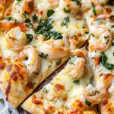 Irresistible Shrimp Alfredo Pizza: A Homemade Delight 10 Shrimp Alfredo Pizza