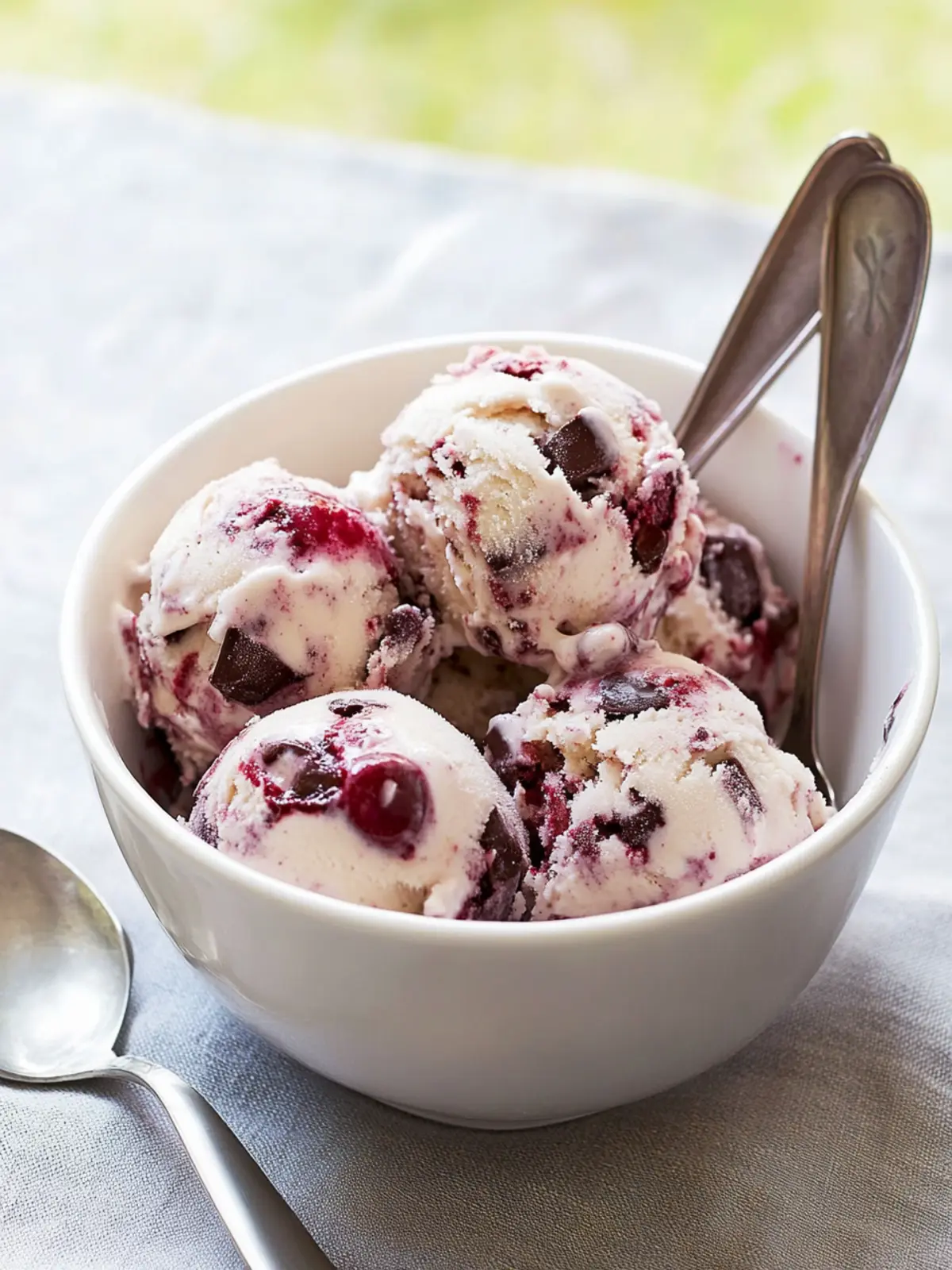 Savor Homemade Brandied Cherry-and-Chocolate Chunk Ice Cream 3 Brandied Cherry-and-Chocolate Chunk Ice Cream