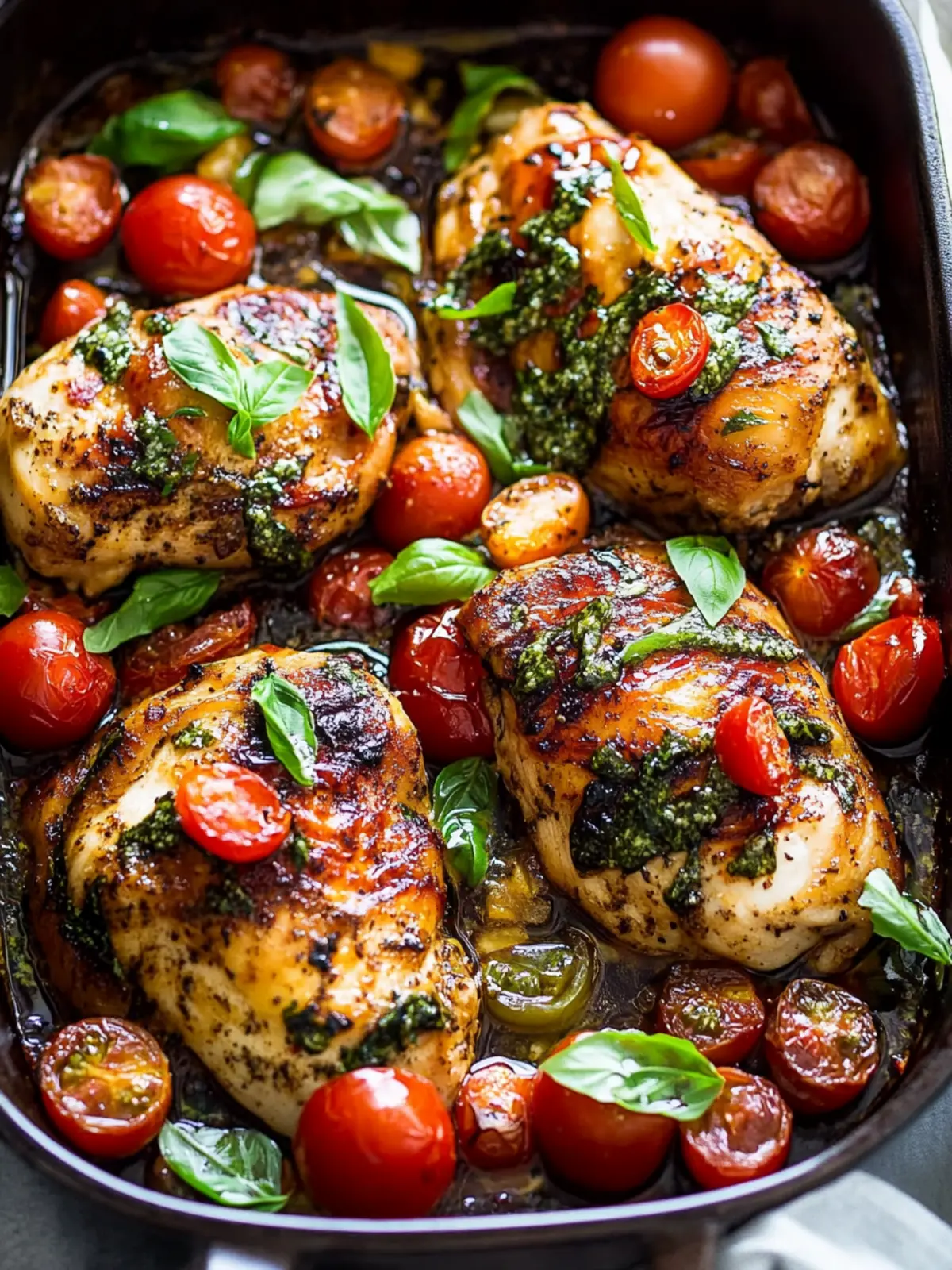 Baked Balsamic Chicken: Simple One-Pan Delight for Dinner 3 Baked Balsamic Chicken
