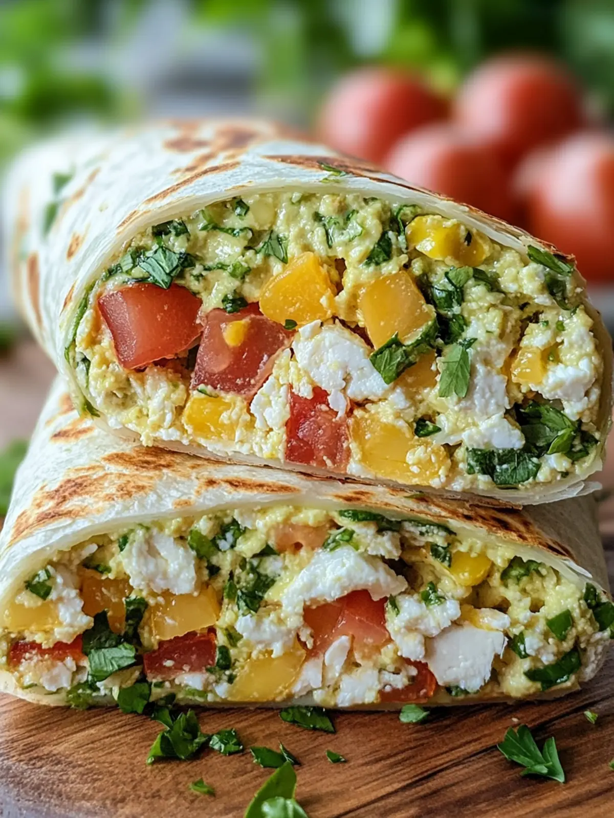 High-Protein Breakfast Wrap with Avocado for a Bright Start 4 High-Protein Breakfast Wrap