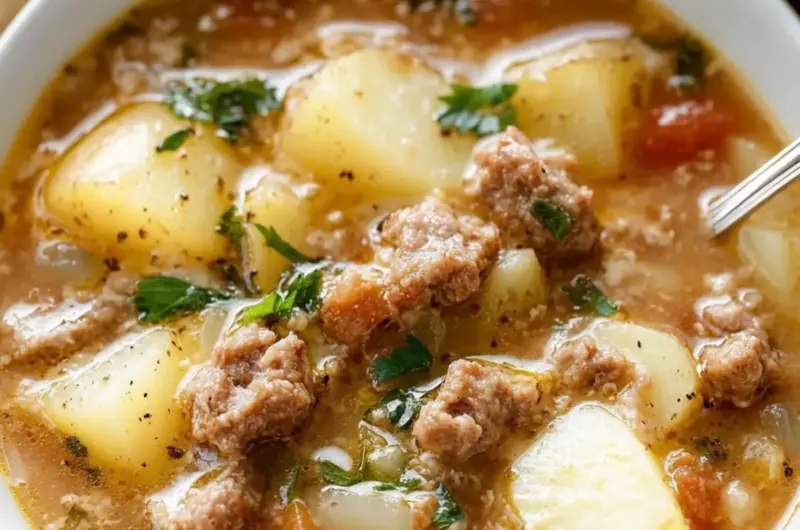 Italian Sausage and Potato Soup