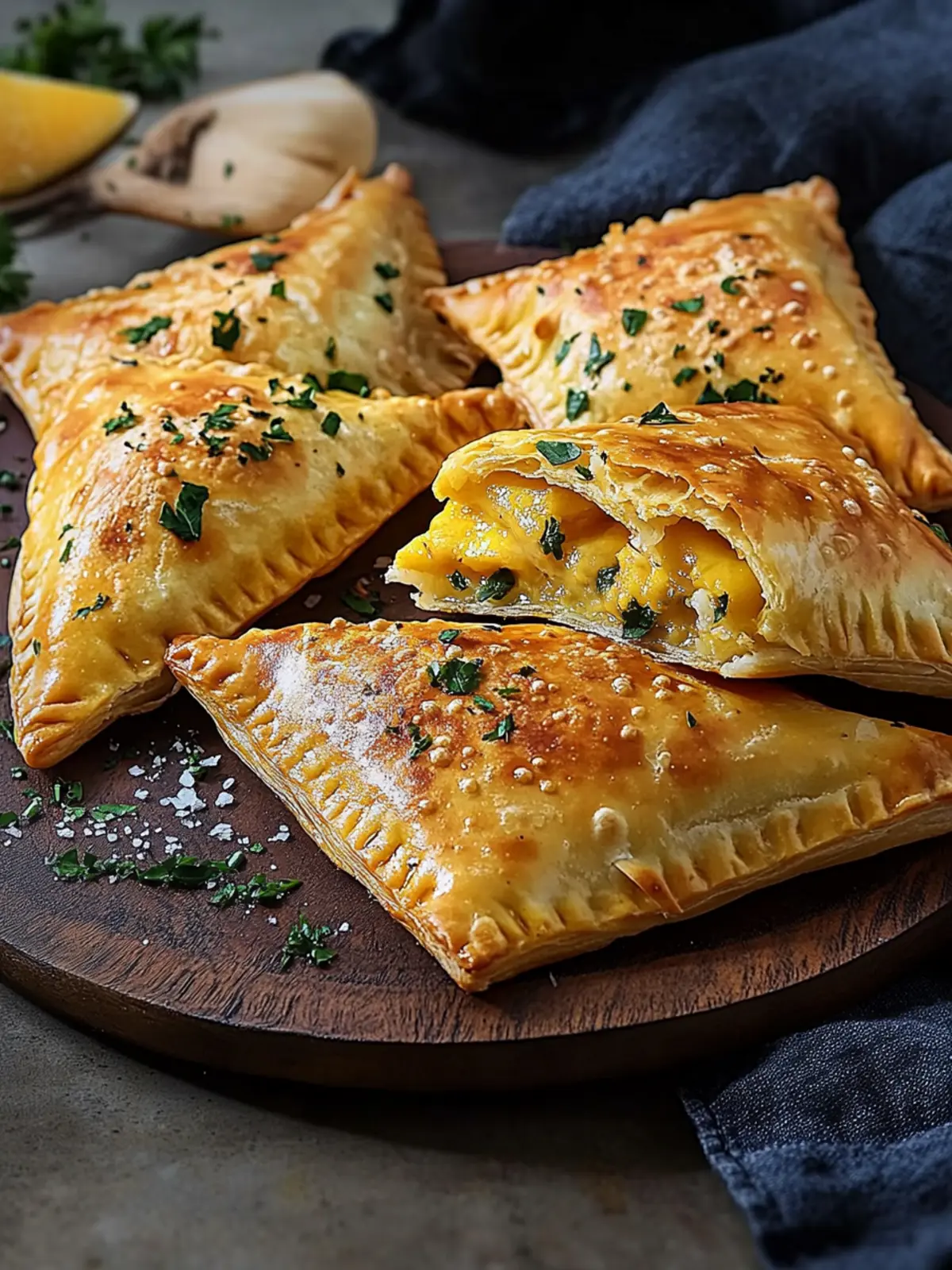Irresistible Cheese Borek with Feta and Fresh Parsley 4 Cheese Borek