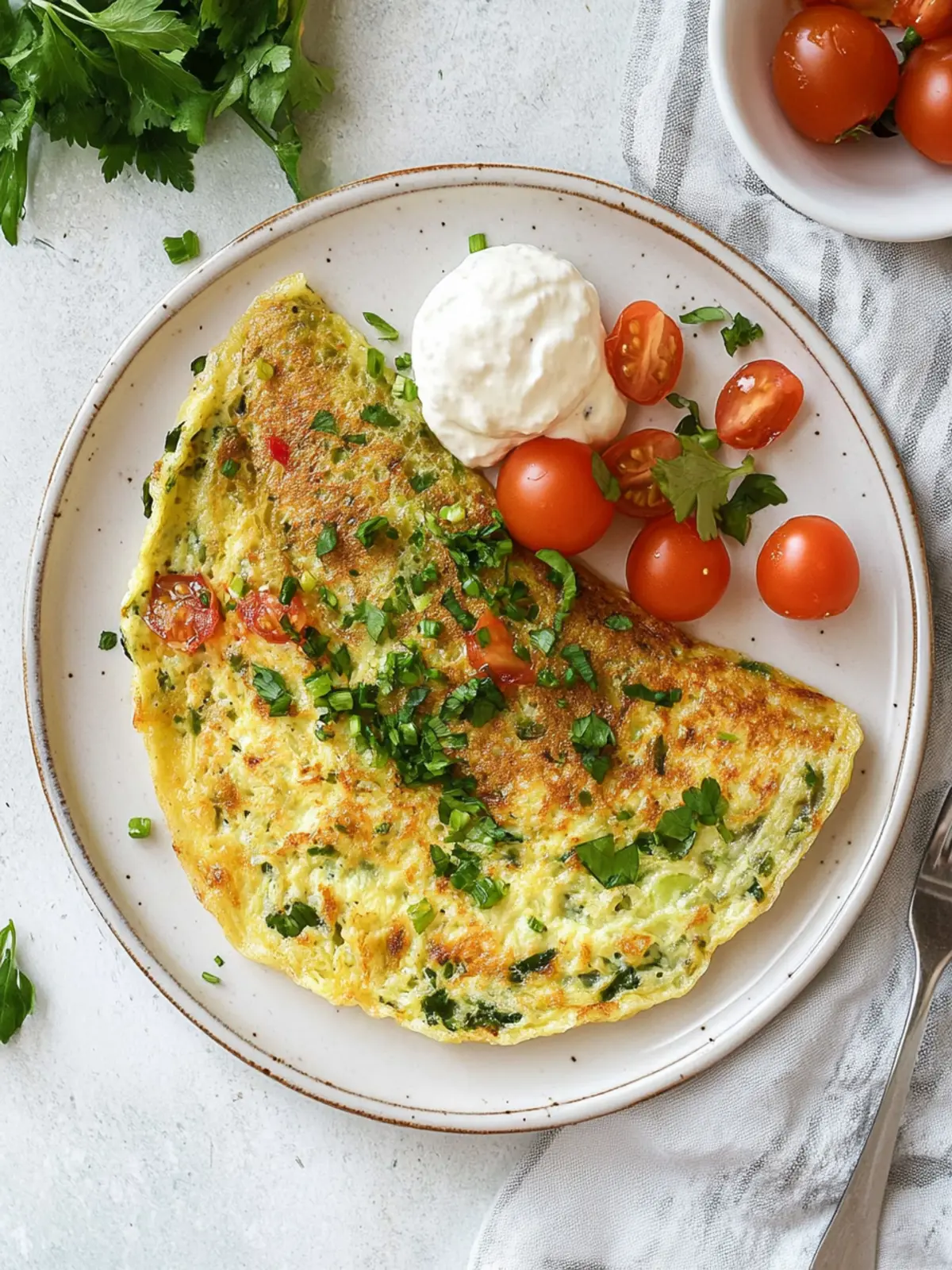 Flavorful Lebanese Omelette with Fresh Herbs You’ll Love 2 Lebanese Omelette