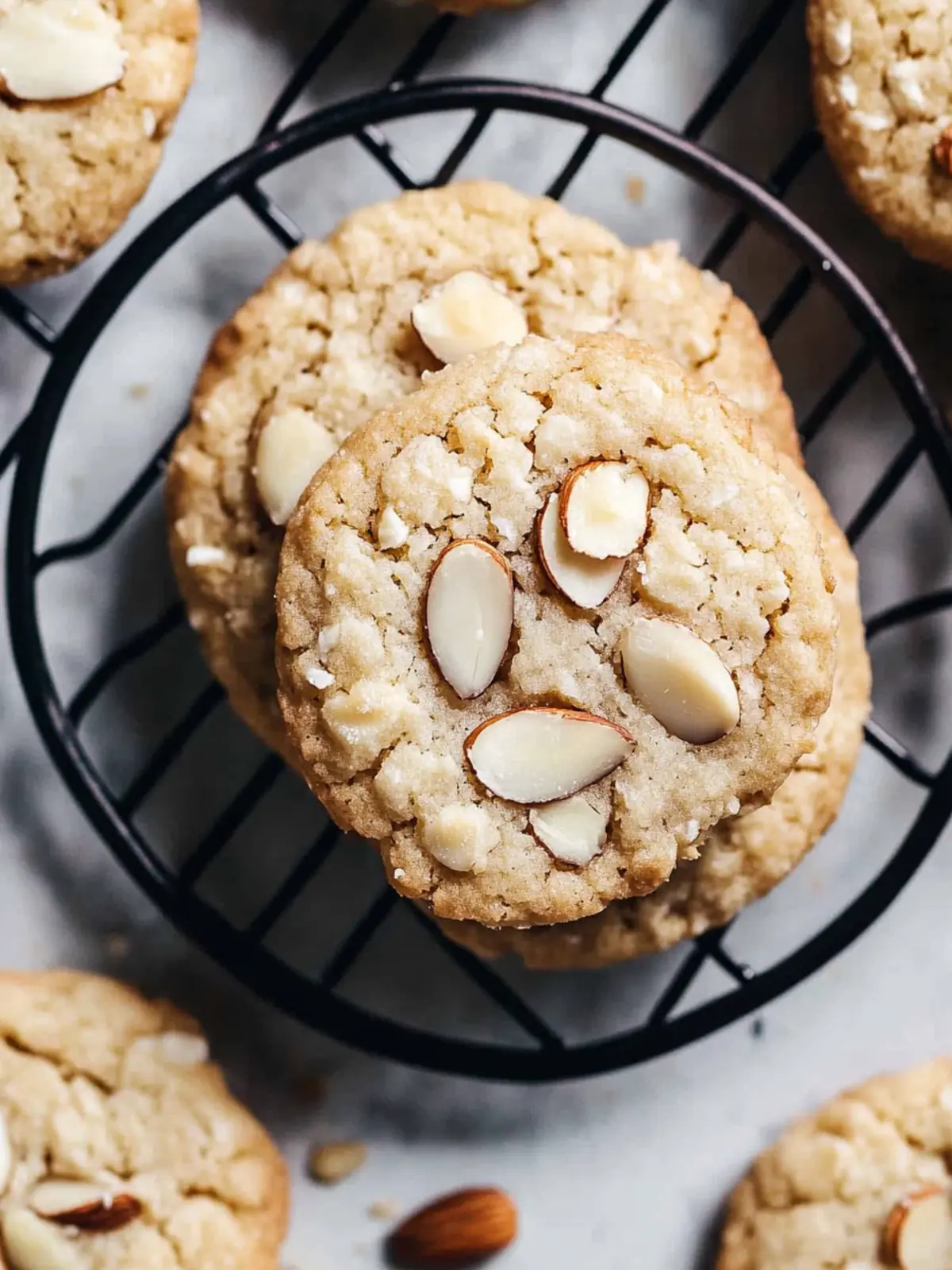 Irresistible Almond Cookies That Melt in Your Mouth 3 Almond Cookies