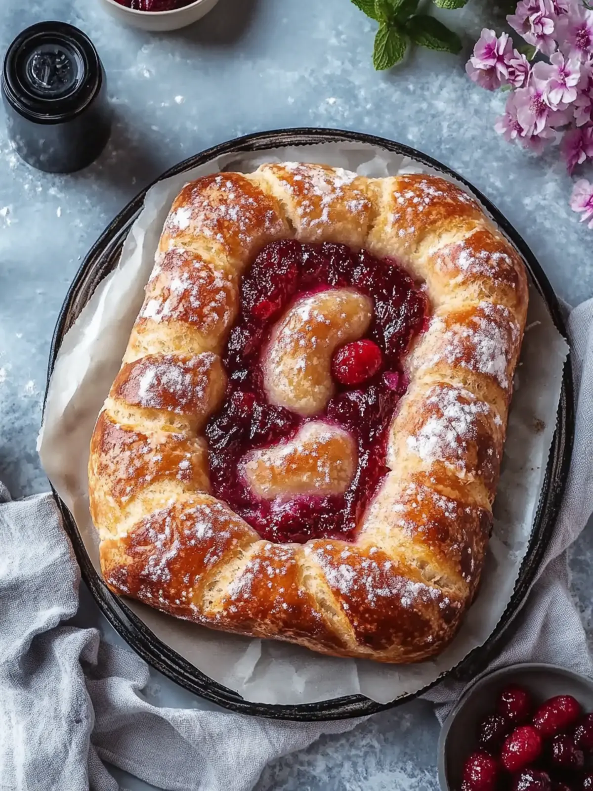 Jam Donut Focaccia: The Sweetest Weekend Treat You’ll Love 4 Jam Donut Focaccia
