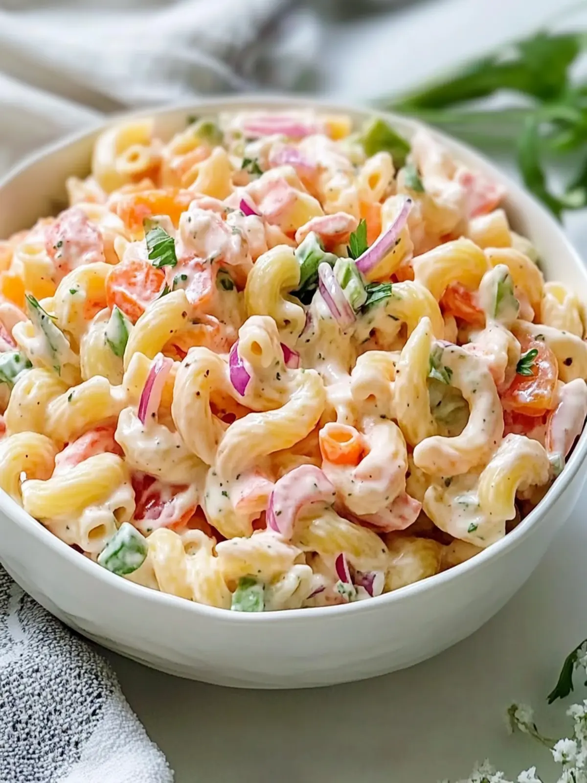 Delicious Pink Cadillac Pasta Salad Perfect for Summer Picnics 4 Pink Cadillac Pasta Salad