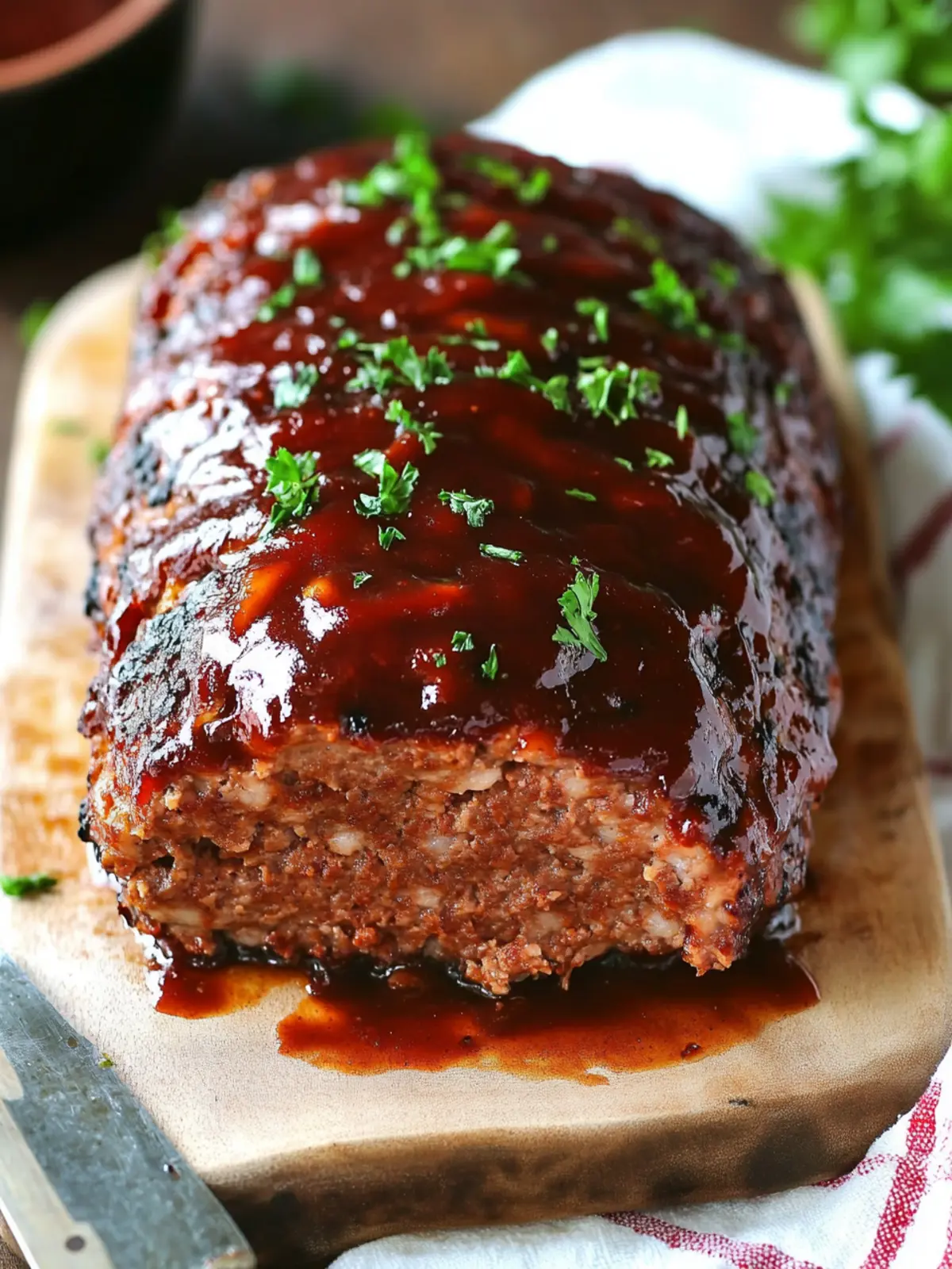 BBQ Meatloaf Bliss: Your New Family Dinner Favorite 4 BBQ Meatloaf