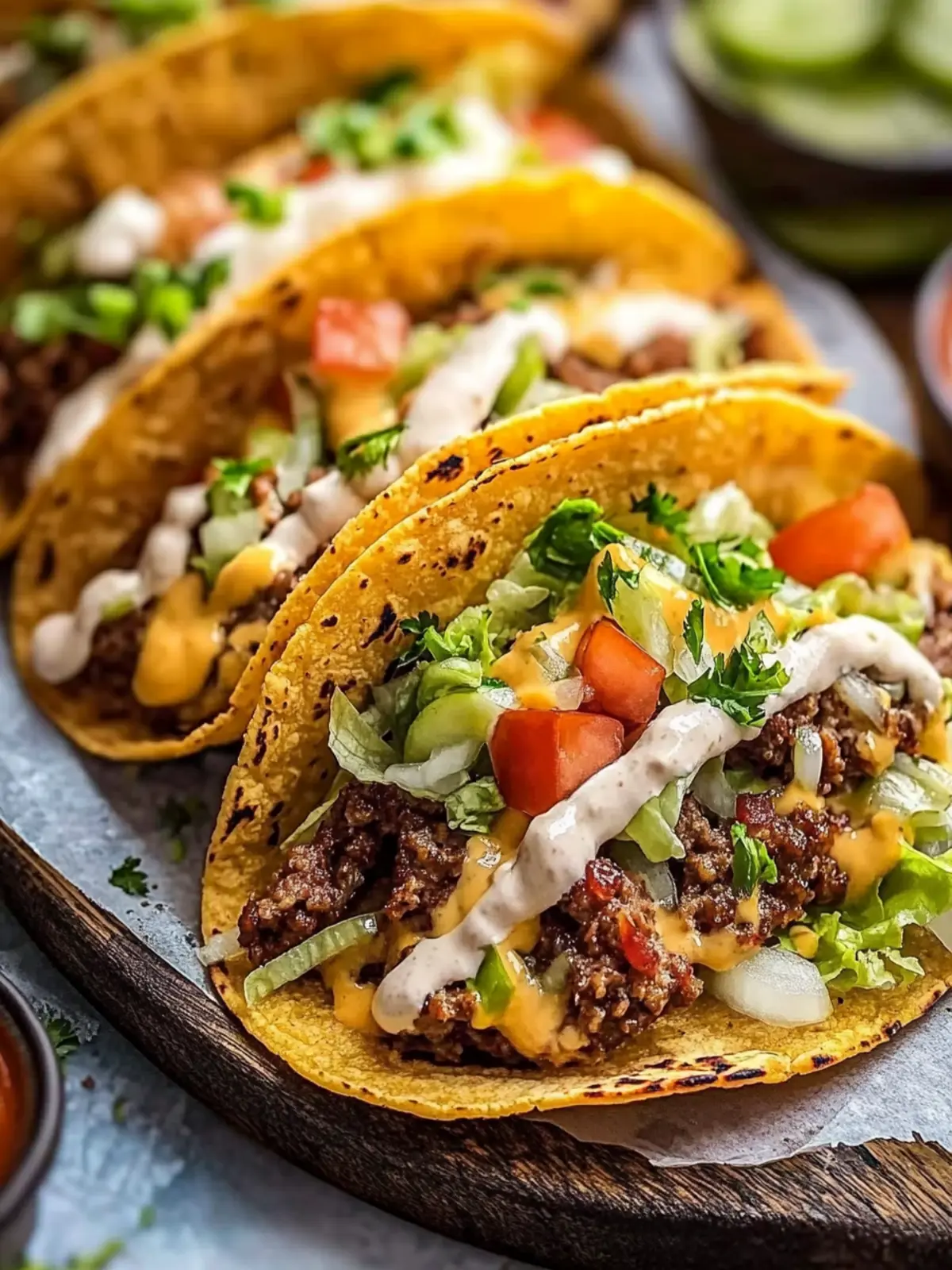 Smash Burger Tacos: Quick, Delicious, and Kid-Approved! 2 Smash Burger Tacos