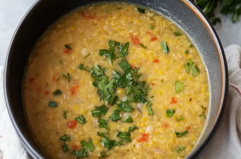 Lebanese Crushed Lentil Soup