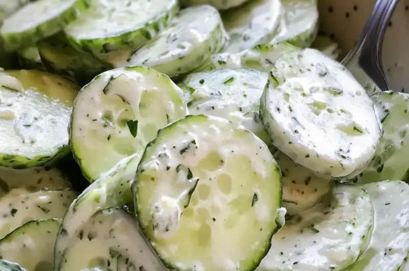 Creamy Cucumber Salad