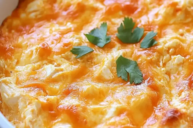Cheesy Buffalo Chicken Dip