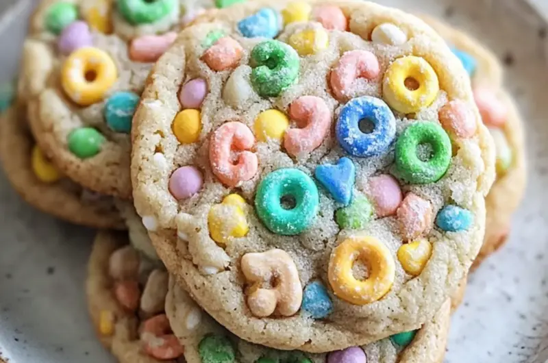Lucky Charms Cookies