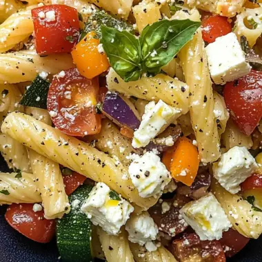 Feta & Roasted Veggie Pasta: Your Quick Comfort Food Delight 10 Feta & Roasted Veggie Pasta
