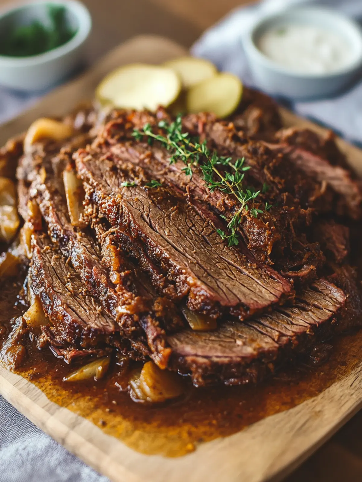 Jewish Brisket with Puerto Rican Twist: A Flavor Explosion 4 Jewish Brisket