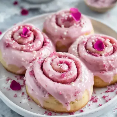 Mouthwatering Pink Velvet Cinnamon Rolls for Sweet Moments 9 Pink Velvet Cinnamon Rolls