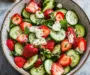 Refreshing Strawberry Cucumber Salad in Just 20 Minutes
