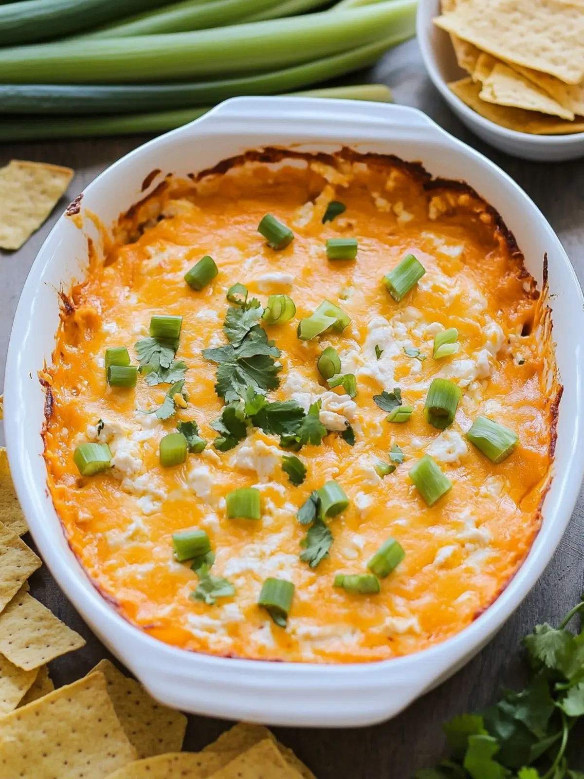 Cottage Cheese Buffalo Chicken Dip for Ultimate Game Day Fun 3 Cottage Cheese Buffalo Chicken Dip
