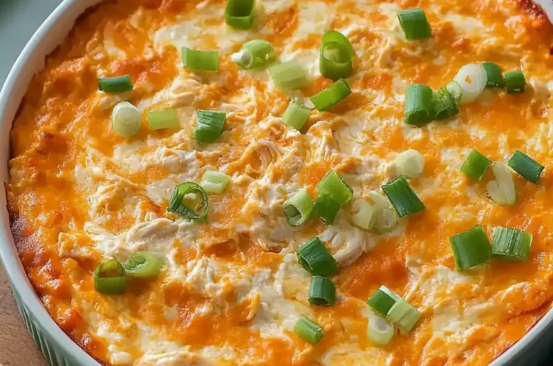Simple Buffalo Chicken Dip