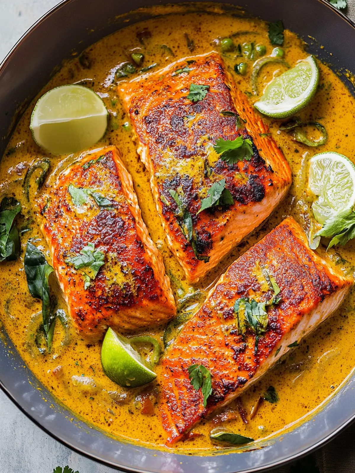 Caribbean-Style Coconut Curry Salmon: A Flavorful Delight 3 Caribbean-Style Coconut Curry Salmon