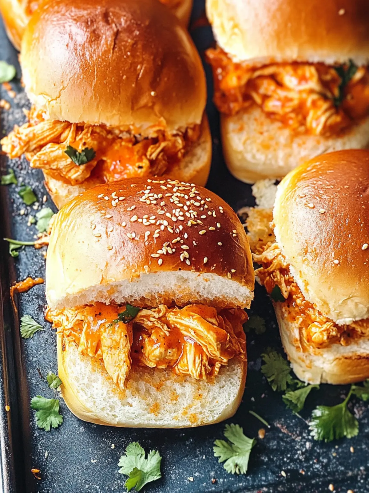 Savory Buffalo Chicken Sliders You Can’t Resist 3 Buffalo Chicken Sliders