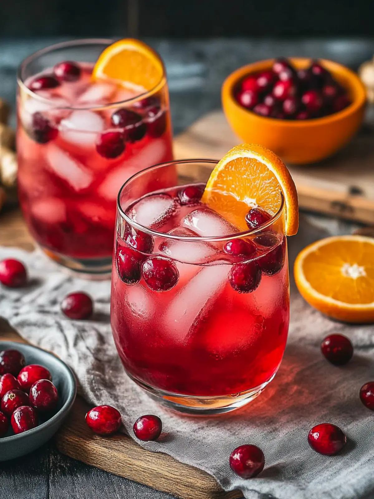 Sparkling Cranberry Orange Ginger Mocktail for Vibrant Days 2 Sparkling Cranberry Orange Ginger Mocktail