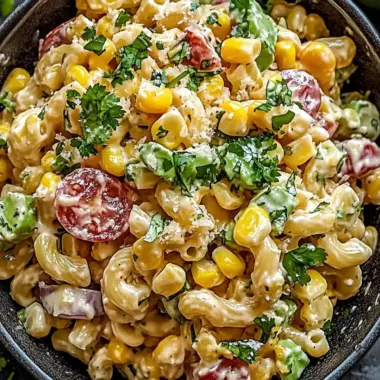 Mexican Street Corn Pasta Salad: A Flavorful Summer Treat 9 Mexican Street Corn Pasta Salad