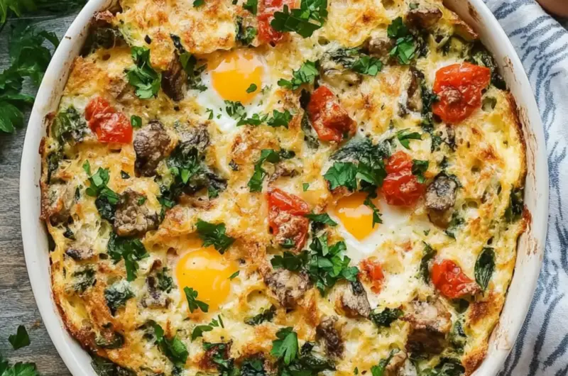 Breakfast Egg Strata