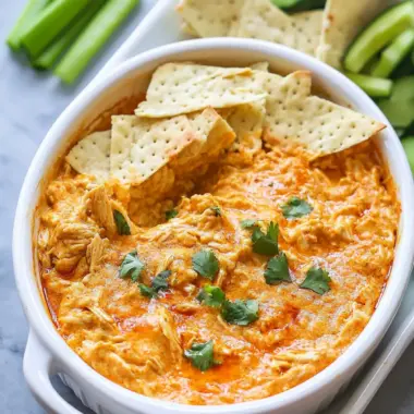 Dairy-Free Healthy Buffalo Chicken Dip That Will Wow You 9 Dairy-Free Healthy Buffalo Chicken Dip