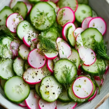 Dill Delight Radish and Cucumber Salad for a Fresh Twist 9 Dill Delight Radish and Cucumber Salad