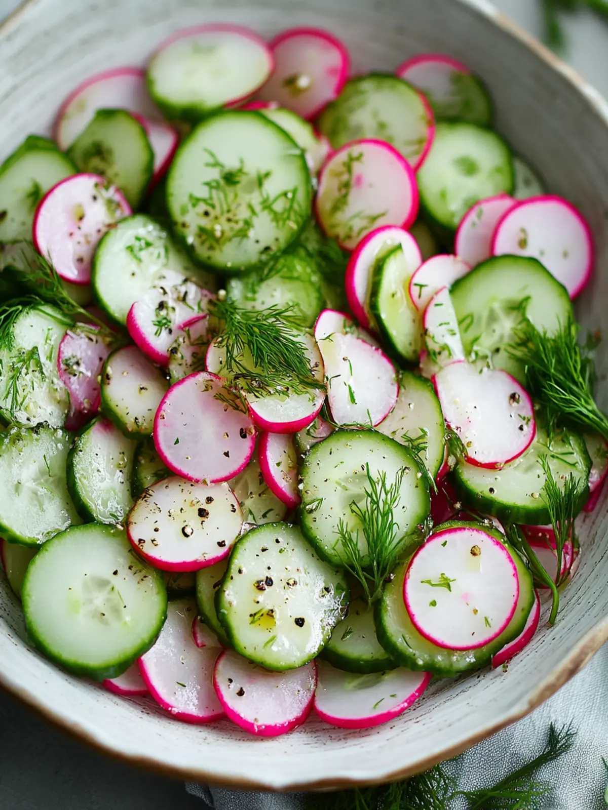 Dill Delight Radish and Cucumber Salad for a Fresh Twist 5 Dill Delight Radish and Cucumber Salad